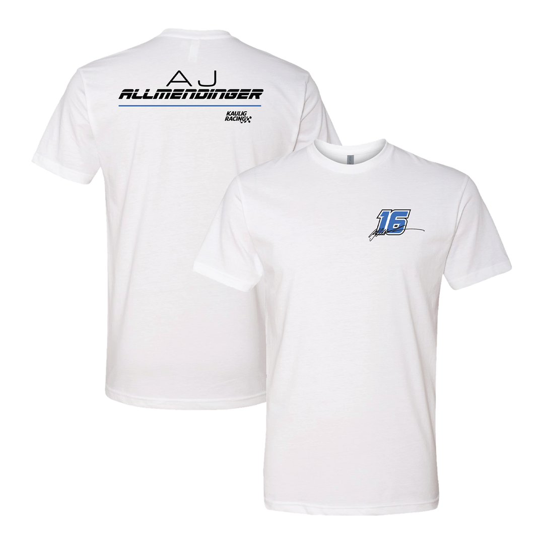 Kaulig Racing AJ Allmendinger Signature Tee image 0