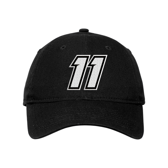 Kaulig Racing #11 Black Dad Hat image 1