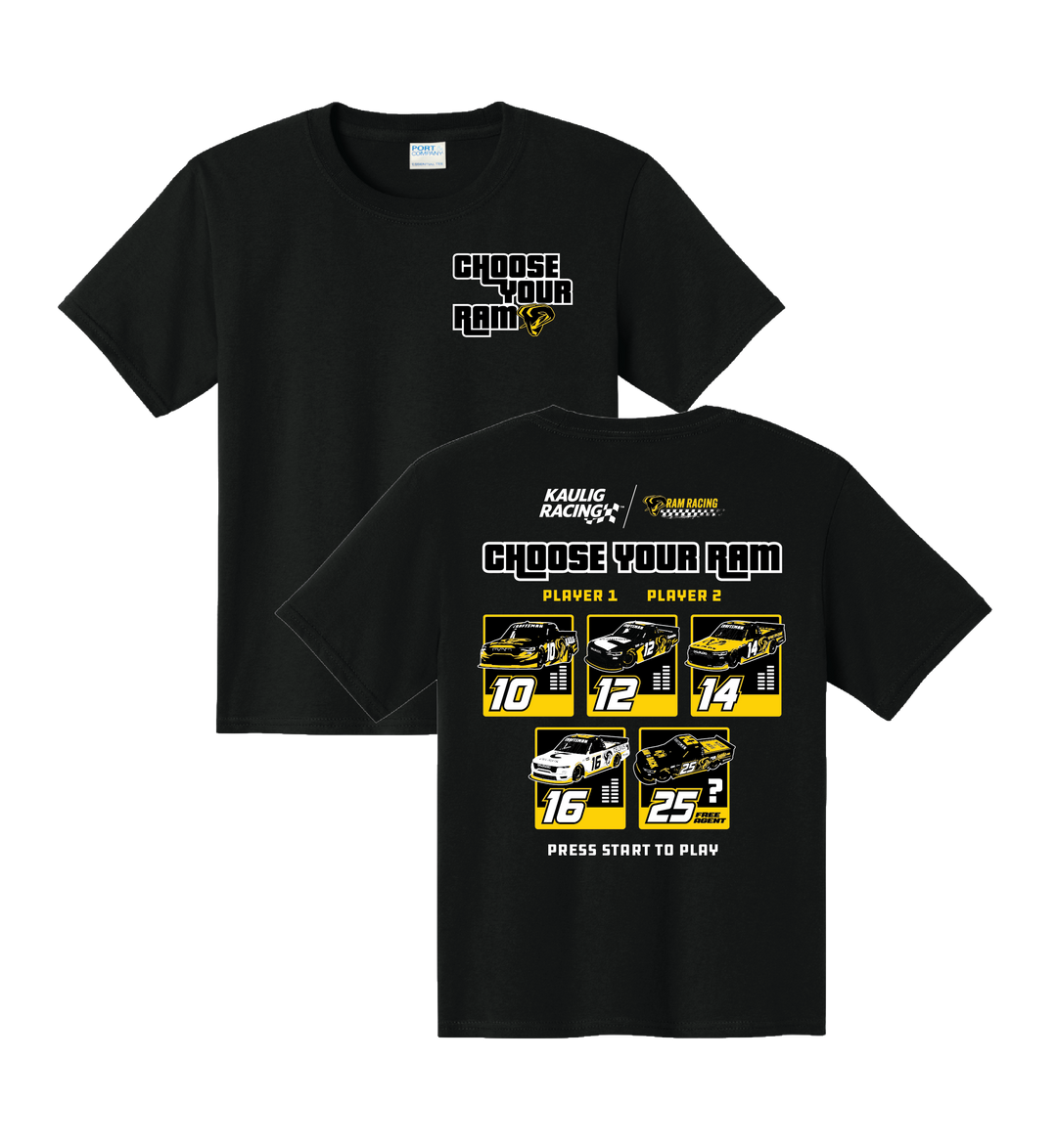 Kaulig Choose Your Ram YOUTH T-Shirt