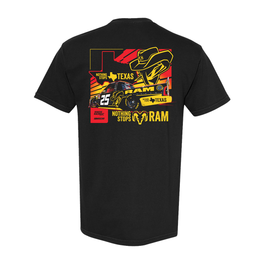 Kaulig Racing x Ram - #25 Nothing Stops Texas T-Shirt
