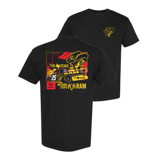 Kaulig Racing x Ram - #25 Nothing Stops Texas T-Shirt