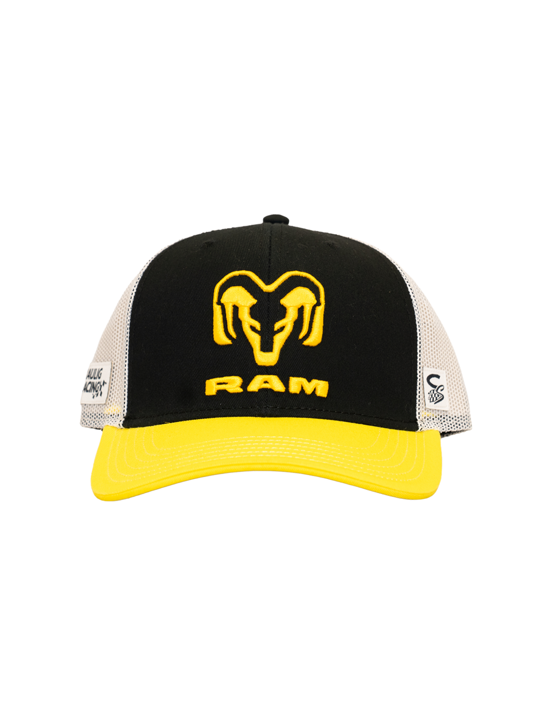 Ram x Kaulig Black/White Yellow-Bill Hat26-RAM-KAULIG-QT-20B