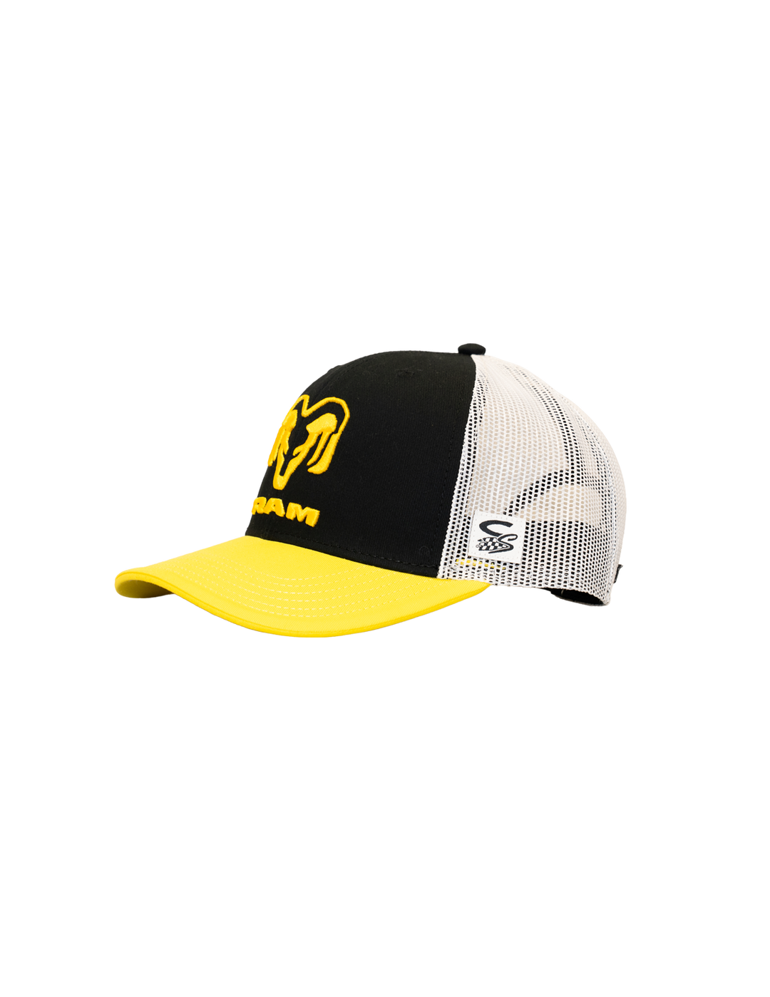 Ram x Kaulig Black/White Yellow-Bill Hat26-RAM-KAULIG-QT-20B