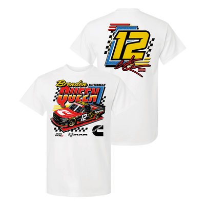 Kaulig Racing x Ram – Brenden “Butterbean” Queen No. 12 Cummins T-Shirt