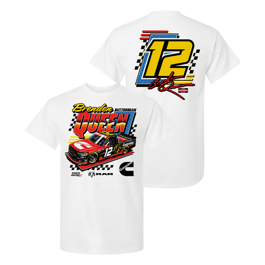 Kaulig Racing x Ram – Brenden “Butterbean” Queen No. 12 Cummins T-Shirt