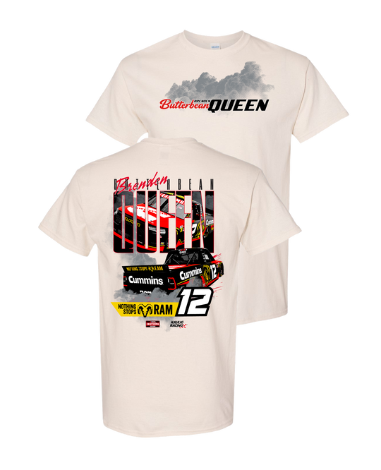 Kaulig x Ram – #12 Truck, Brenden “Butterbean” Queen T-Shirt