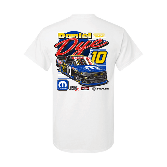 Kaulig Racing x Ram - Daniel Dye #10 Race Day T-Shirt