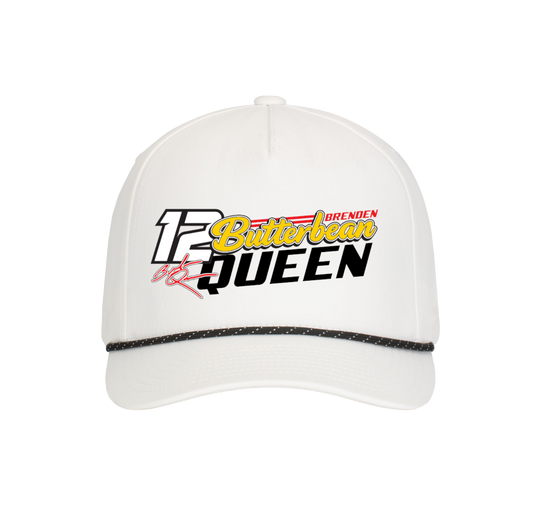 Kaulig x Ram – “Butterbean” Queen White Logo Hat