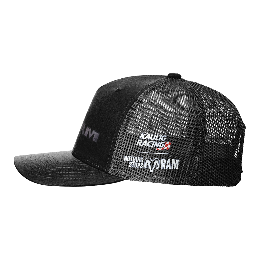 Kaulig Racing x Ram - Stealth Emblem Trucker Hat
