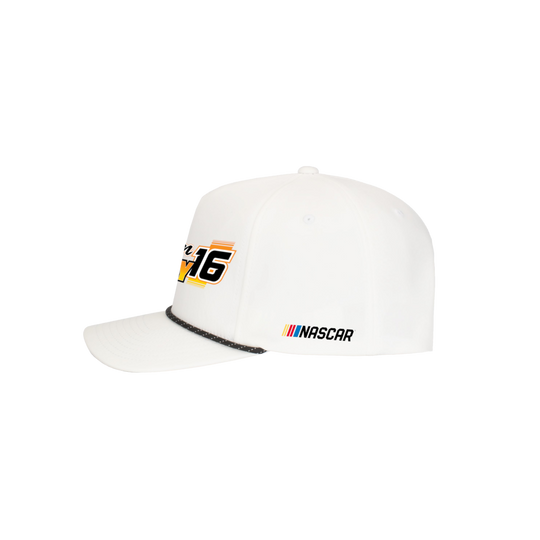 Kaulig x Ram #16 Justin Haley White Name Plate Hat